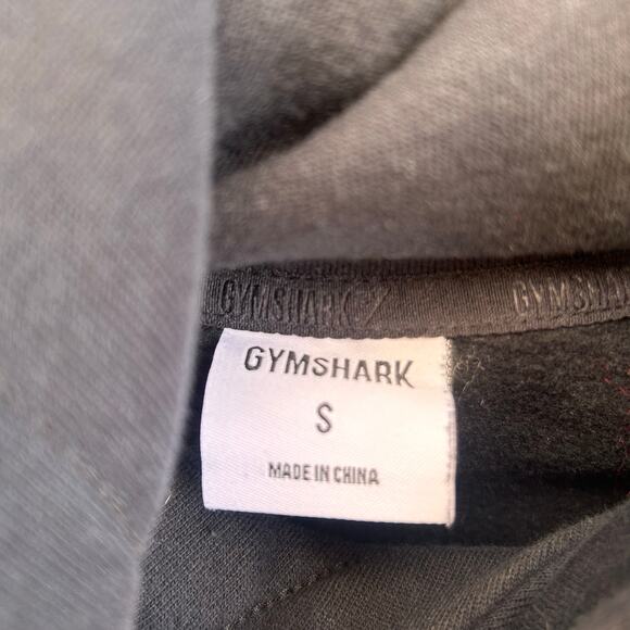 GYMSHARK Cropped Logo Hoodie Size Small - Picture 4 of 4